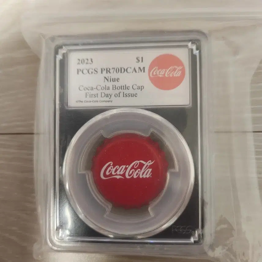[BUNJANG] Coca-Cola 2023 Bottle Cap PCGS PR70DCAM Coin / 코카콜라 2023 보틀캡 PCGS PR70DCAM 주화