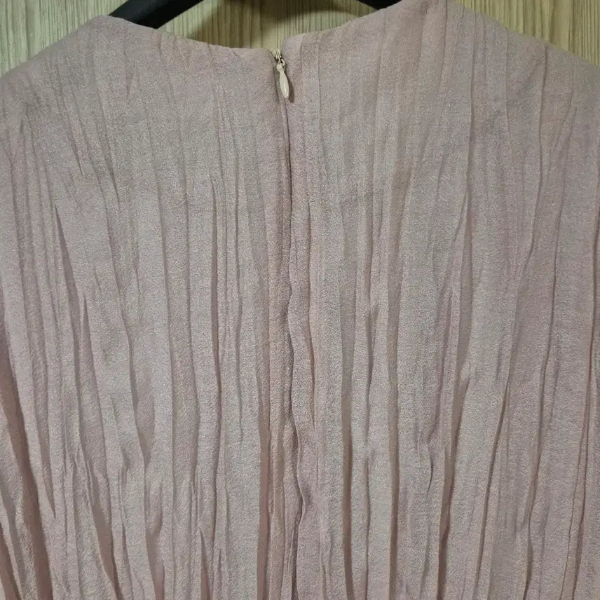 [BUNJANG] Benito Pink Shirred Long Dress / 베니토 핑크 셔링 롱 원피스~날씬66