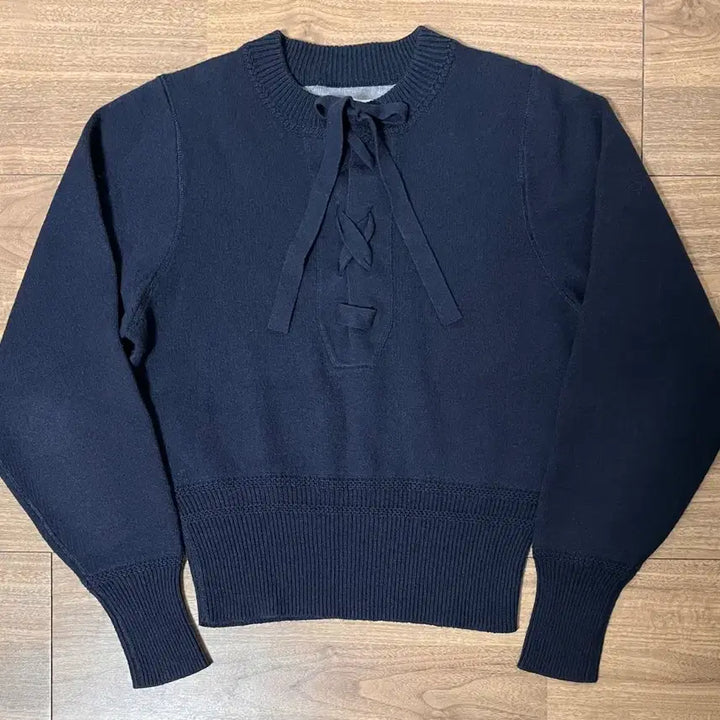 [BUNJANG] Isabel Marant Lace-Up Knit Sweater / 이자벨마랑 칼린 레이스업 니트 38