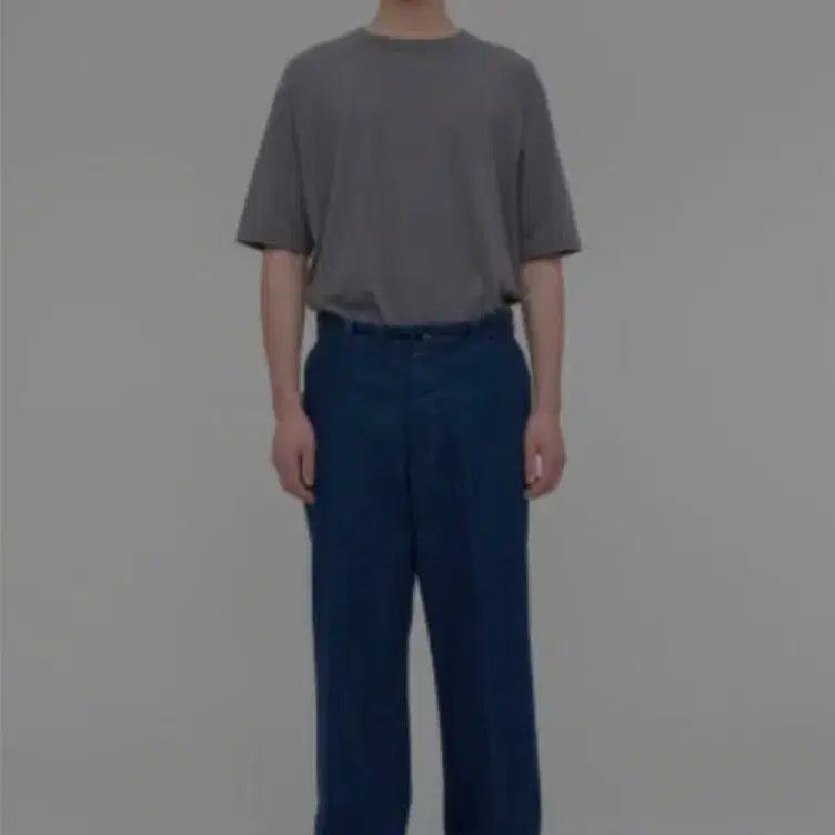 [SOLD OUT] 시오타 데님슬랙스 네이비 팬츠