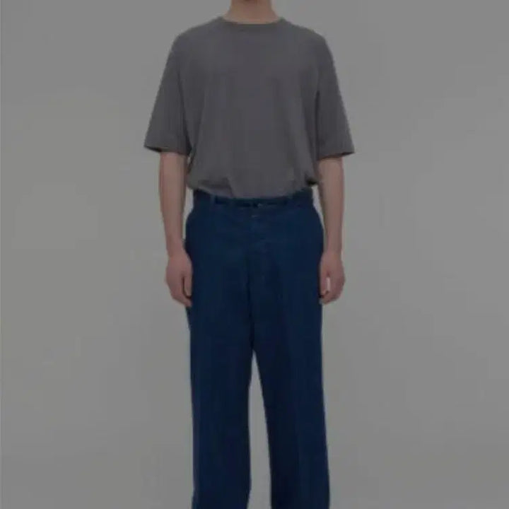 [SOLD OUT] 시오타 데님슬랙스 네이비 팬츠