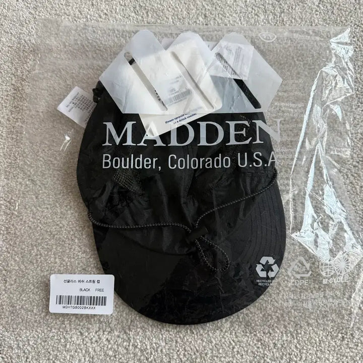 [BUNJANG] Madden Sunglass Mesh String Running Cap Hat / 매든 선글라스 메쉬 스트링 러닝캡 모자