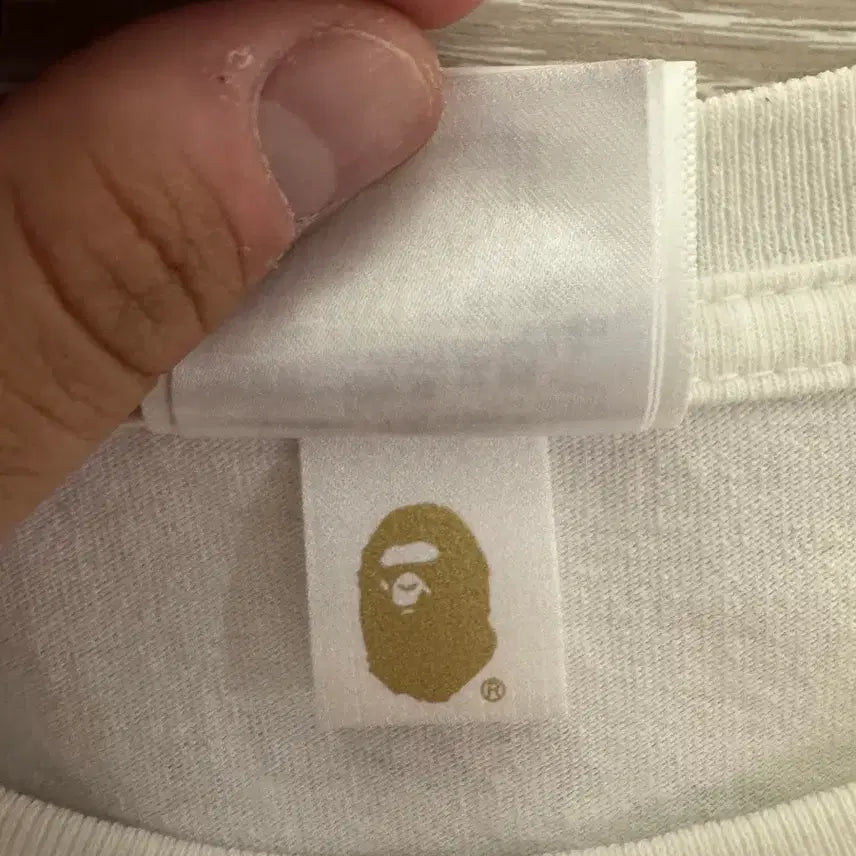 [BUNJANG] Bape Big Ape Head T-Shirt White XL / Bape 재팬 빅 에이프 헤드 티셔츠 화이트 XL