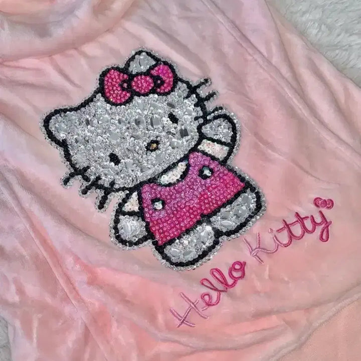 [BUNJANG] Rady Garu Kitty Cubic Hooded Zip-up / Rady 라디 갸루 키티 큐빅 후드집업