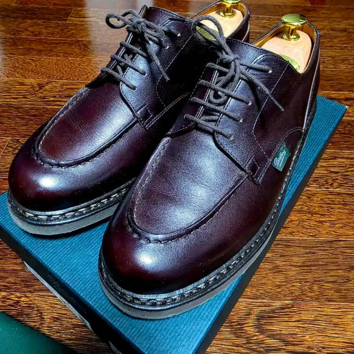 [BUNJANG] Paraboot Chambord Cafe Leather Loafers UK 7.5 / 파라부트 샴보드 카페 UK 7.5