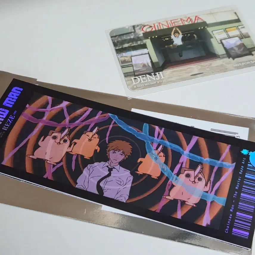 [SOLD OUT] 체인소맨 팝업 랜덤티켓 포치타 덴지