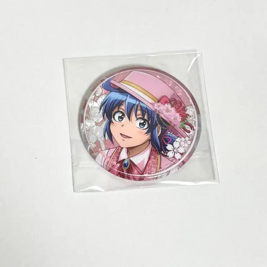 [BUNJANG] Welcome to Demon School! Iruma-kun Iruma Cherry Blossom Ver. Can Badge / 악입문 악마에 입문했습니다 이루마군 캔뱃지 이루마 벛꽃ver.