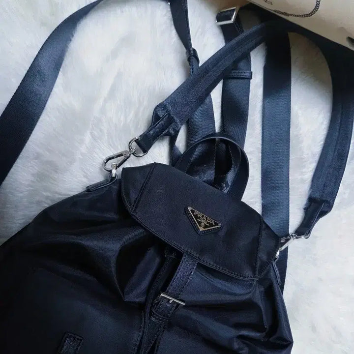 [SOLD OUT] 변우석 프라다 블랙 백팩