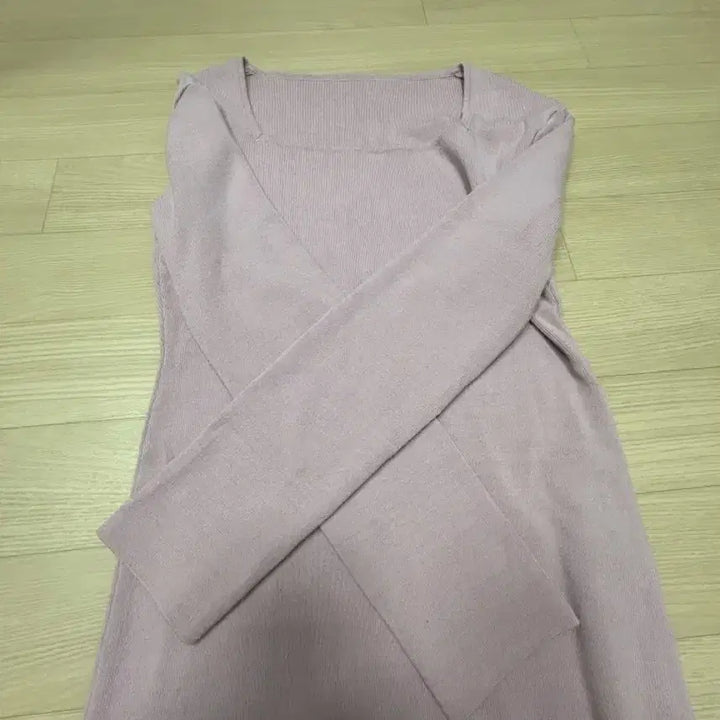 [BUNJANG] SIE Square Neck Ribbed Knit Sweater / SIE 슈어 스퀘어넥 니트