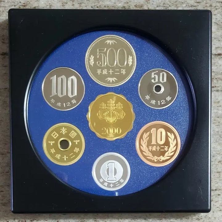 [BUNJANG] Japan Mint 2000 Silver Proof Coin Set / 2000년 일본 조폐국 발행 은화포함 프루프 코인 세트