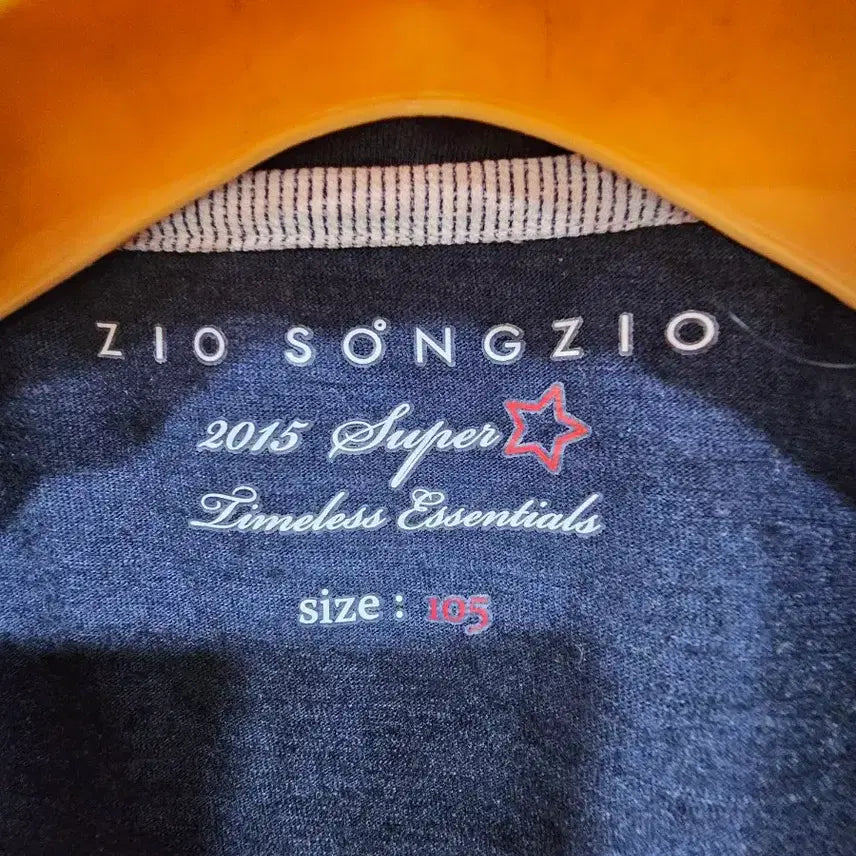 [BUNJANG] ZIOZIA Navy Pocket Short Sleeve T-Shirt (Size 105) / 지오송지오 네이비 포켓 반팔 티셔츠 105