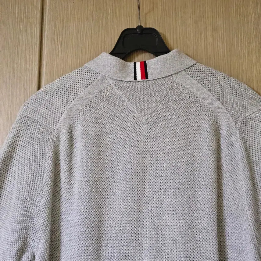 [BUNJANG] Tommy Hilfiger Gray Polo T-shirt S / 타미힐피거 그레이 반팔 폴로티셔츠 S
