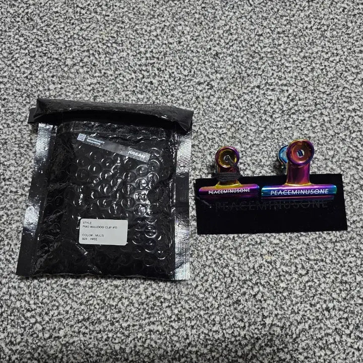 [BUNJANG] PEACEMINUSONE Bulldog Clip 