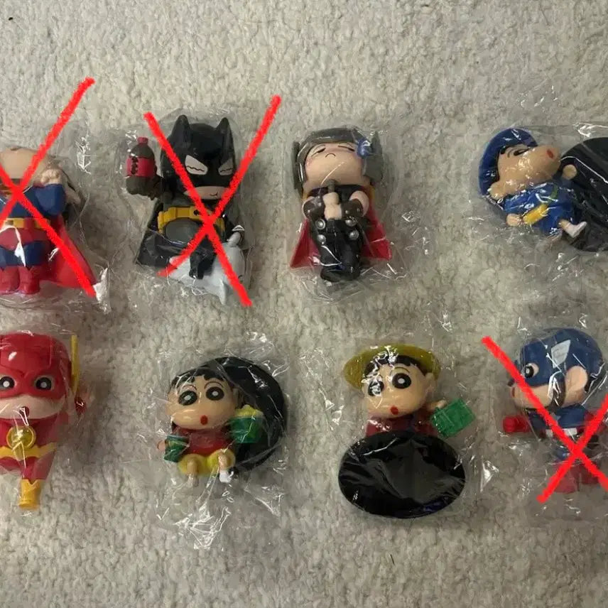 [BUNJANG] Crayon Shin-chan Sealed Figure / (미개봉) 짱구 피규어