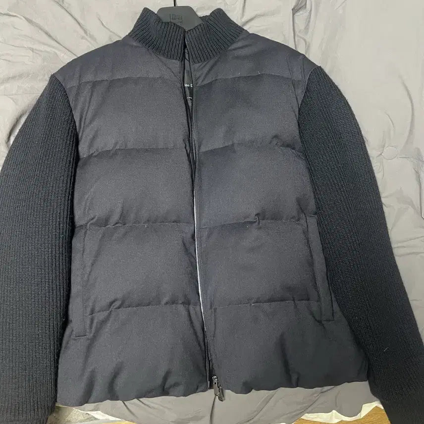 [SOLD OUT] 마시모두띠 니트 패딩 (덕다운) XL 105-110 네이비블루