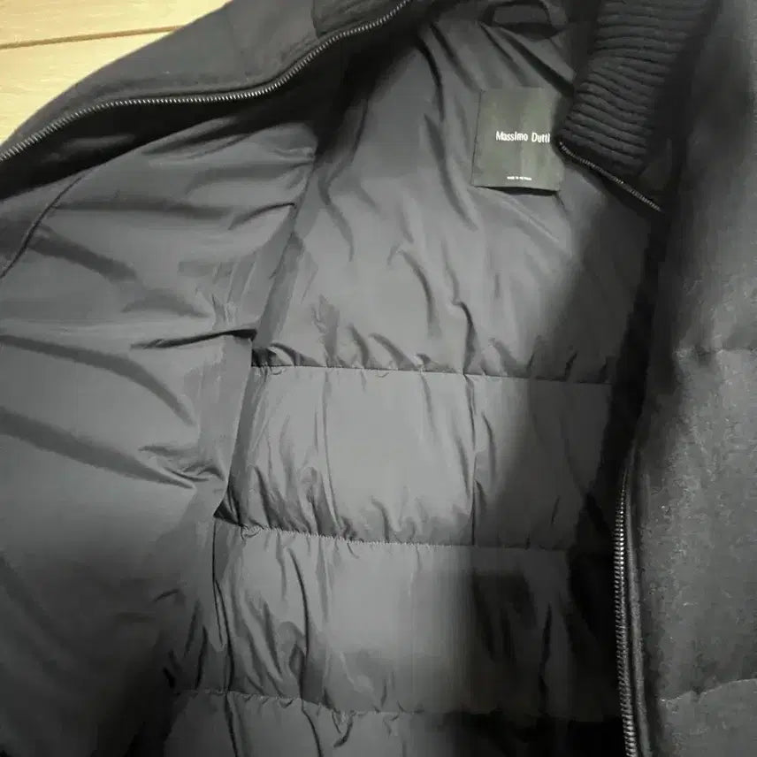 [SOLD OUT] 마시모두띠 니트 패딩 (덕다운) XL 105-110 네이비블루
