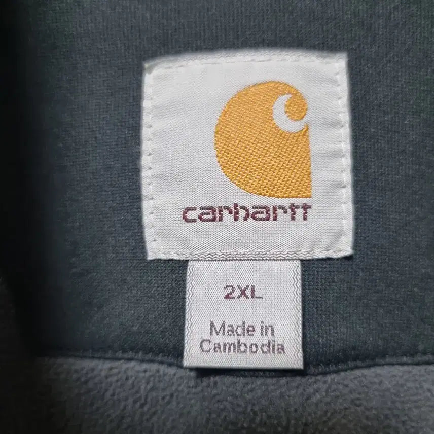 [BUNJANG] Carhartt Crowley Softshell Rain Jacket Charcoal XXL / 칼하트 크로울리 소프트쉘 레인 자켓 차콜 XXL