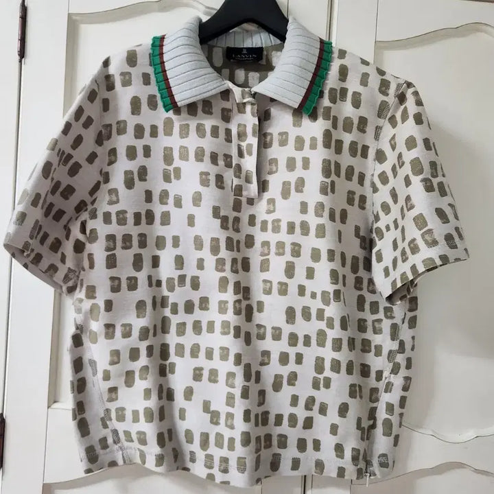[SOLD OUT] 거의새거) 랑방 패턴 반팔 카라티