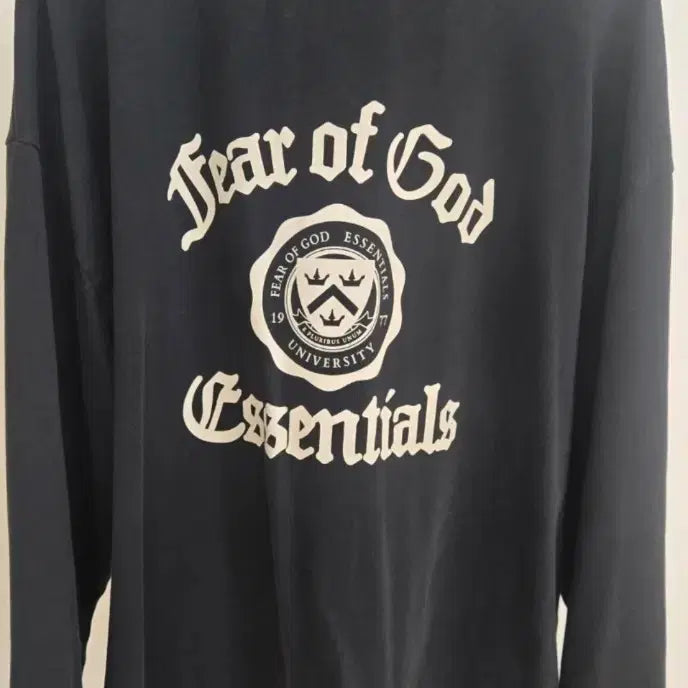 [BUNJANG] Fear of God Essentials Long Sleeve Black Size S / 피어오브갓 에센셜  롱슬리브 블랙  사이즈S