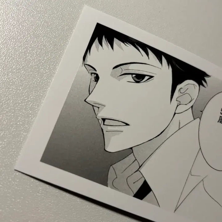 [BUNJANG] Ouran High School Host Club Moritaka Original Illustration Polaroid / 오란고교 사교클럽 랜덤가챠 폴라로이드 파샤코레 모리타카시 원화
