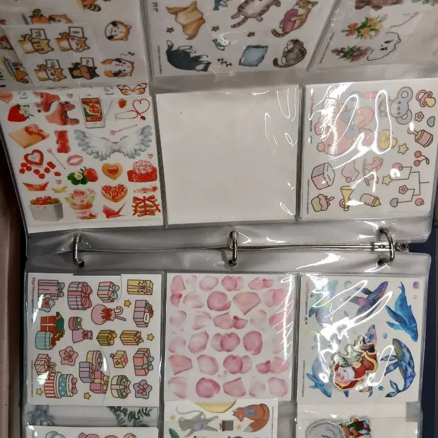 [BUNJANG] Unidentified Binder (Photo, Sticker) / 우주 바인더 (사진, 스티커)