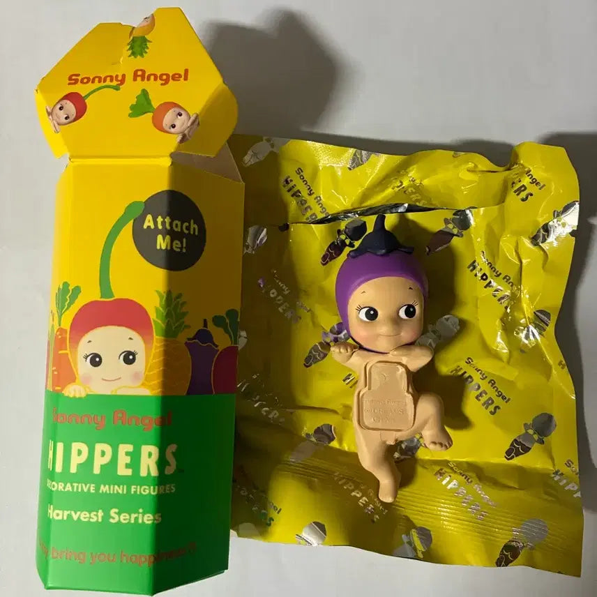 [BUNJANG] Sonny Angel Hipper Harvest Eggplant Figurine / 소니엔젤 히퍼 하베스트 가지