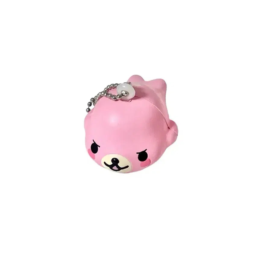 [BUNJANG] San-X Mamegoma Benigoma Squishy Keychain Sakura Goma / [고전] 산엑스 마메고마 베니고마 스퀴시 키링 사쿠라고마