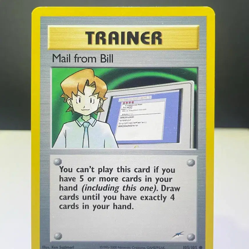 [BUNJANG] Pokemon Trading Card Mail from Bill (North American Edition) / [북미판] 포켓몬 카드 트레이너 Mail from Bill
