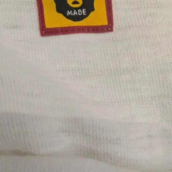 [BUNJANG] Human Made White T-Shirt 2XL / 휴먼메이드 화이트 반팔티 2XL