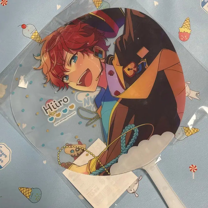 [BUNJANG] Ensemble Stars HiMERU Skeleton Uchiwa Fan / 앙스타 히이로 스켈레톤 우치와(부채) 미개봉