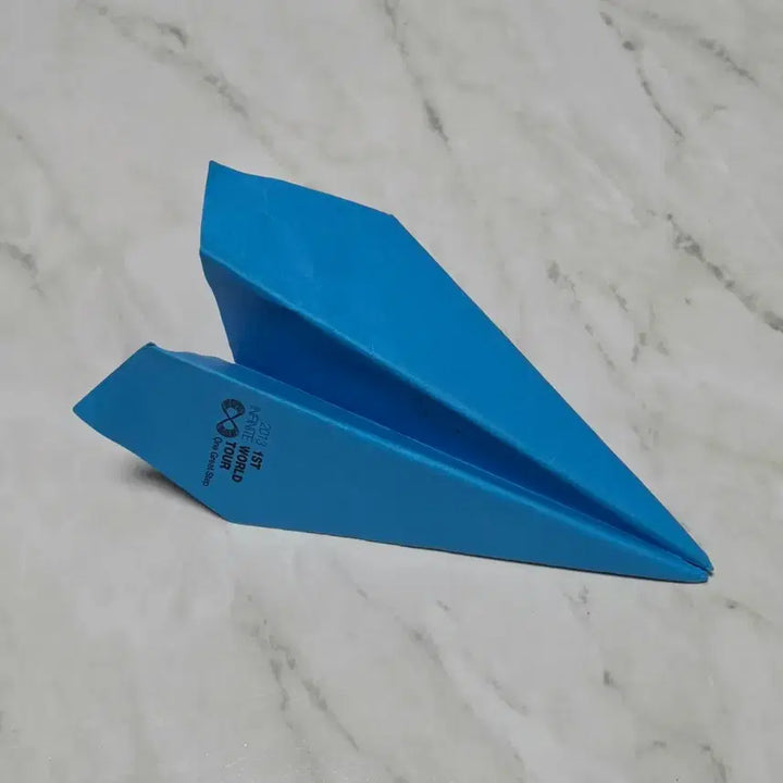 [BUNJANG] Infinite Sungyeol World Tour OGS Signed Paper Airplane Goods / 인피니트 이성열 성열 월드투어 OGS 친필 싸인 종이 비행기 굿즈 콘서트
