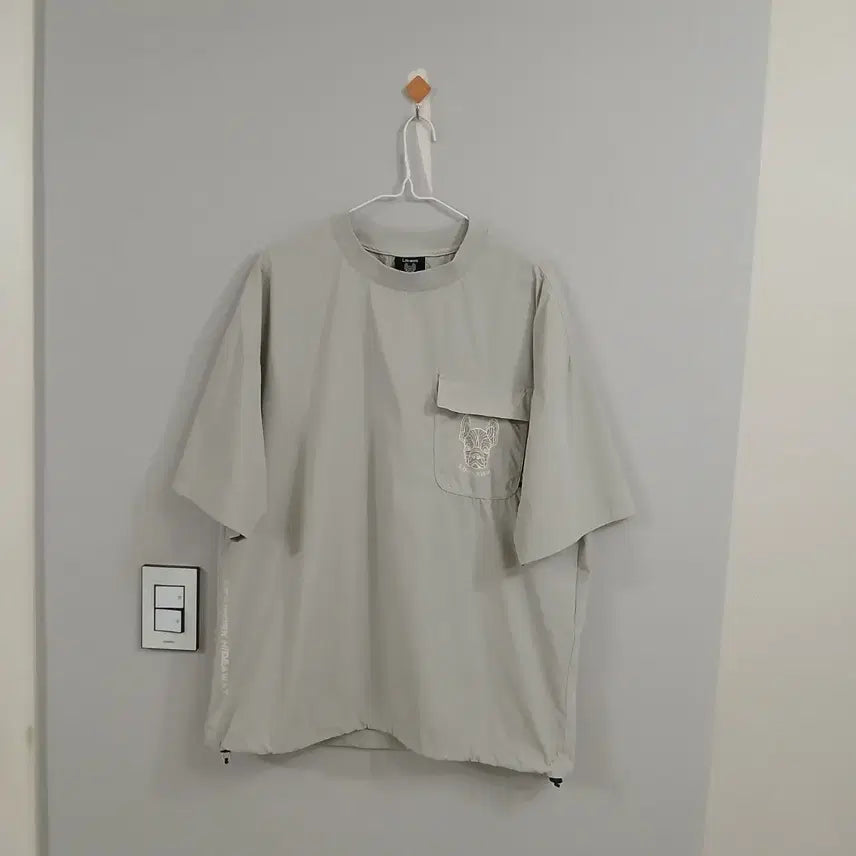 [BUNJANG] LifeWork Woven T-shirt, Stone, Men&