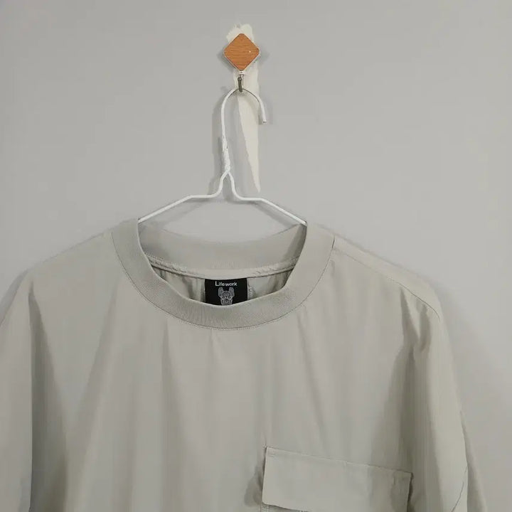 [BUNJANG] LifeWork Woven T-shirt, Stone, Men&