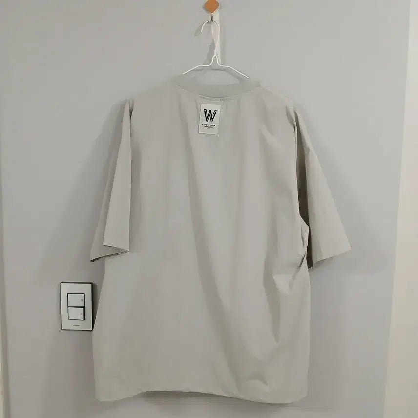 [BUNJANG] LifeWork Woven T-shirt, Stone, Men&