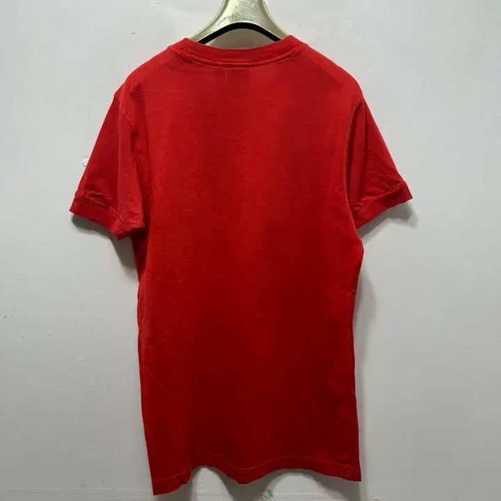 [BUNJANG] Adidas Red Short-Sleeve T-shirt (L) / 아디다스 빨간색 반팔 티셔츠 L