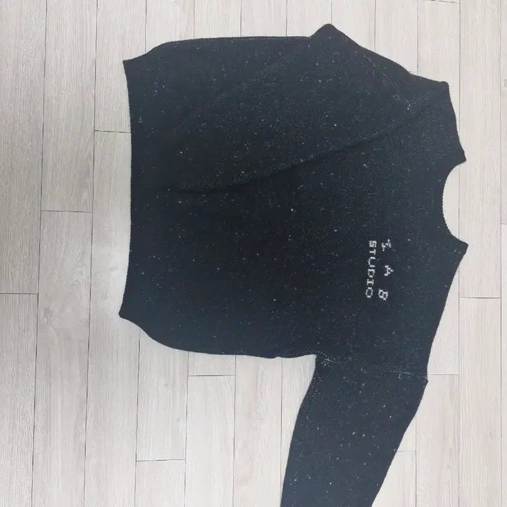 [BUNJANG] Iab Studio Knit XL / 아이앱 블랙 니트 XL
