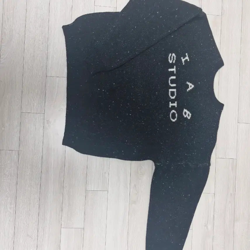 [BUNJANG] Iab Studio Knit XL / 아이앱 블랙 니트 XL