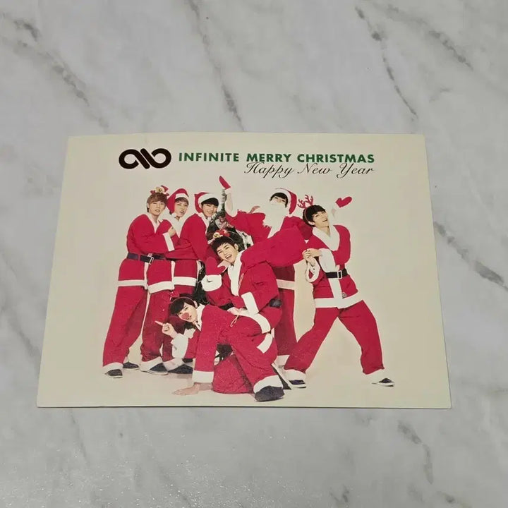 [BUNJANG] Infinite White Confession Signed Letter + Christmas Postcard / 인피니트 뮤비 하얀고백 이벤트 당첨 친필 싸인+편지 크리스마스 엽서 굿즈