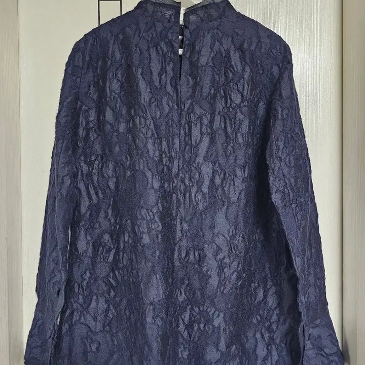 [BUNJANG] Mine Navy Blouse / 마인 네이비 블라우스