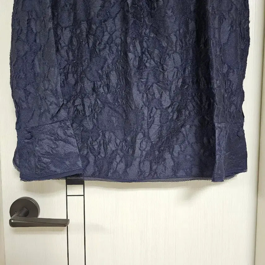 [BUNJANG] Mine Navy Blouse / 마인 네이비 블라우스