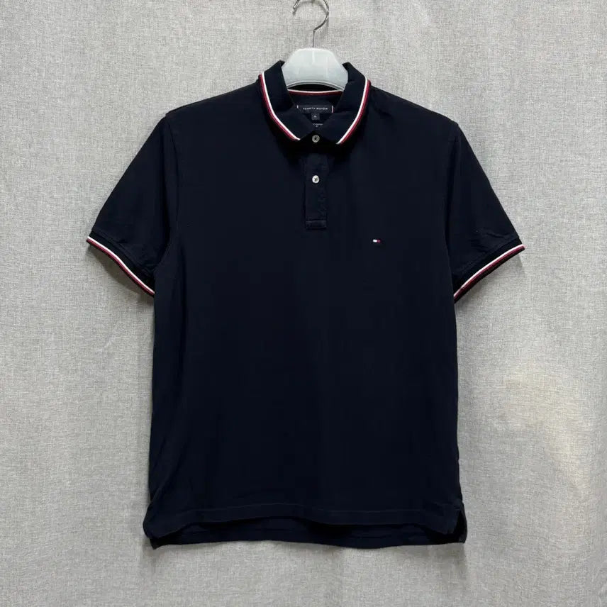 [SOLD OUT] [XL] 타미힐피거 코튼 카라 폴로 반팔티셔츠