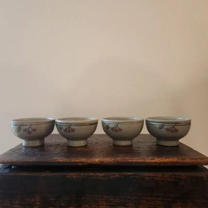 [SOLD OUT] 하빈 이명균 작가의 분청철화 다기세트