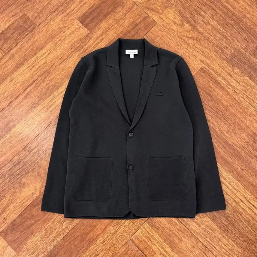 [BUNJANG] Lacoste Charcoal Jacket Button Cardigan / 95 라코스테 차콜 자켓 버튼 가디건