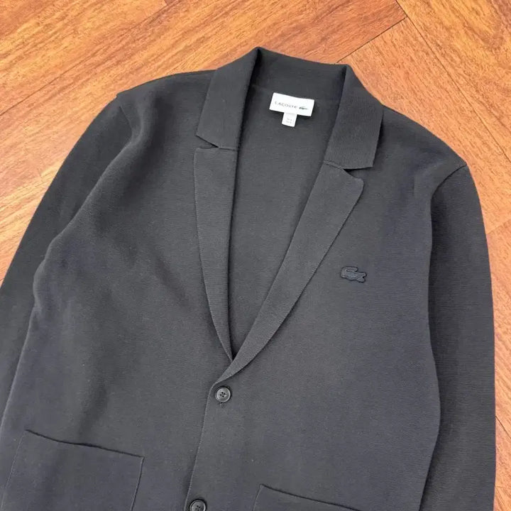 [BUNJANG] Lacoste Charcoal Jacket Button Cardigan / 95 라코스테 차콜 자켓 버튼 가디건