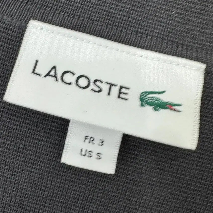[BUNJANG] Lacoste Charcoal Jacket Button Cardigan / 95 라코스테 차콜 자켓 버튼 가디건
