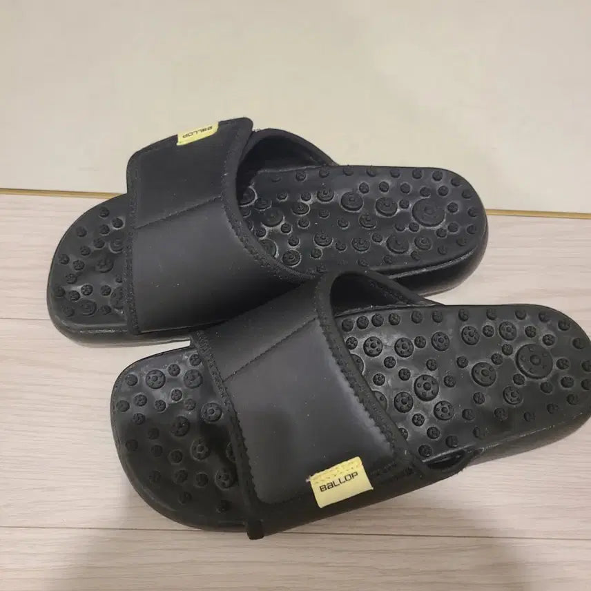[BUNJANG] BALLOP Black Slippers / BALLOP 밸롭 블랙 슬리퍼 벨롭