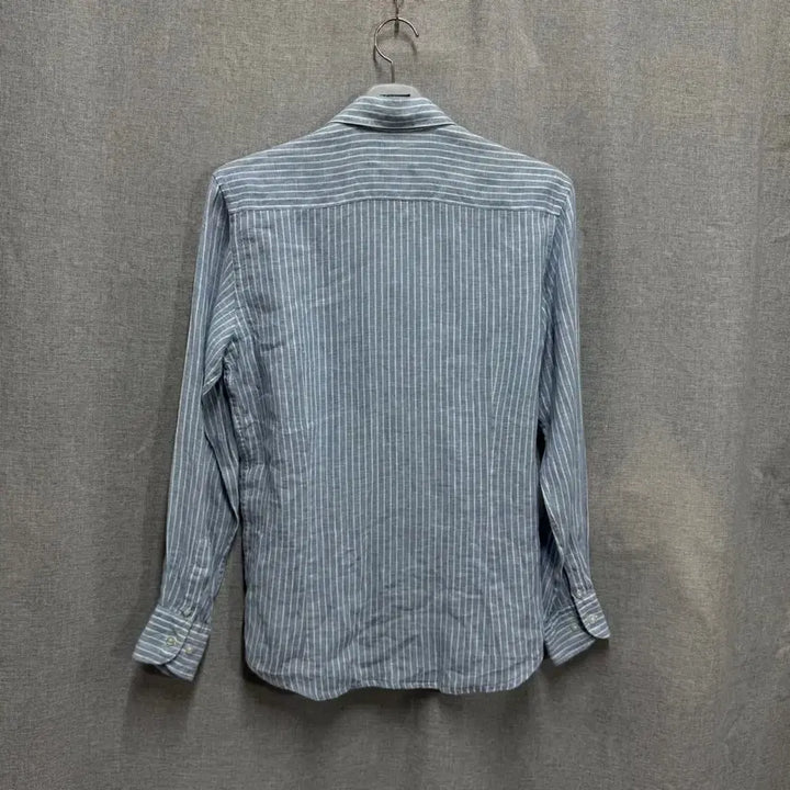 [BUNJANG] Massimo Dutti Linen Stripe Shirt / 마시모두띠 Massimo Dutti 린넨 스트라이프 셔츠