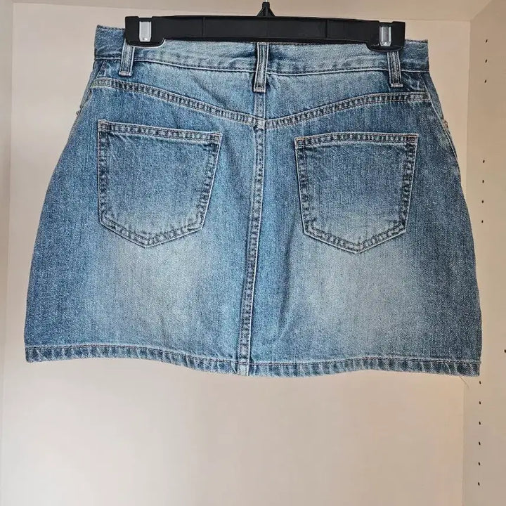 [BUNJANG] Blue Mini Skirt / 청 미니 스커트(새상품)