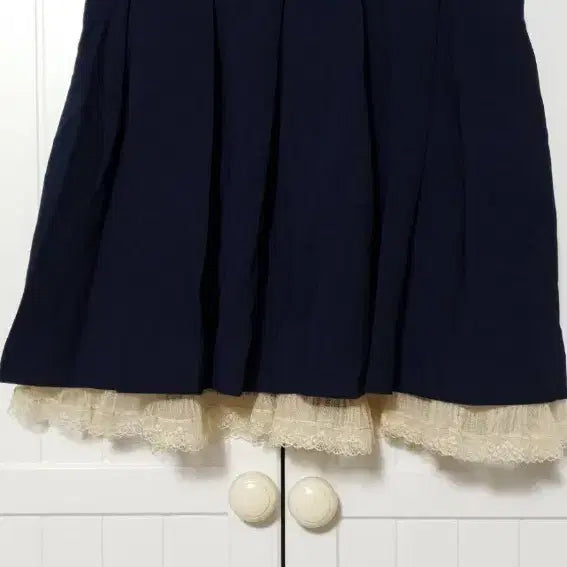[BUNJANG] Secret Magic Navy Skirt / secret magic 네이비 스커트