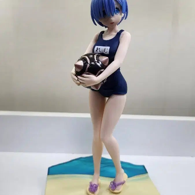 [BUNJANG] Re:Zero Rem School Swimsuit Figure / 리제로 렘 학교 수영복 피규어